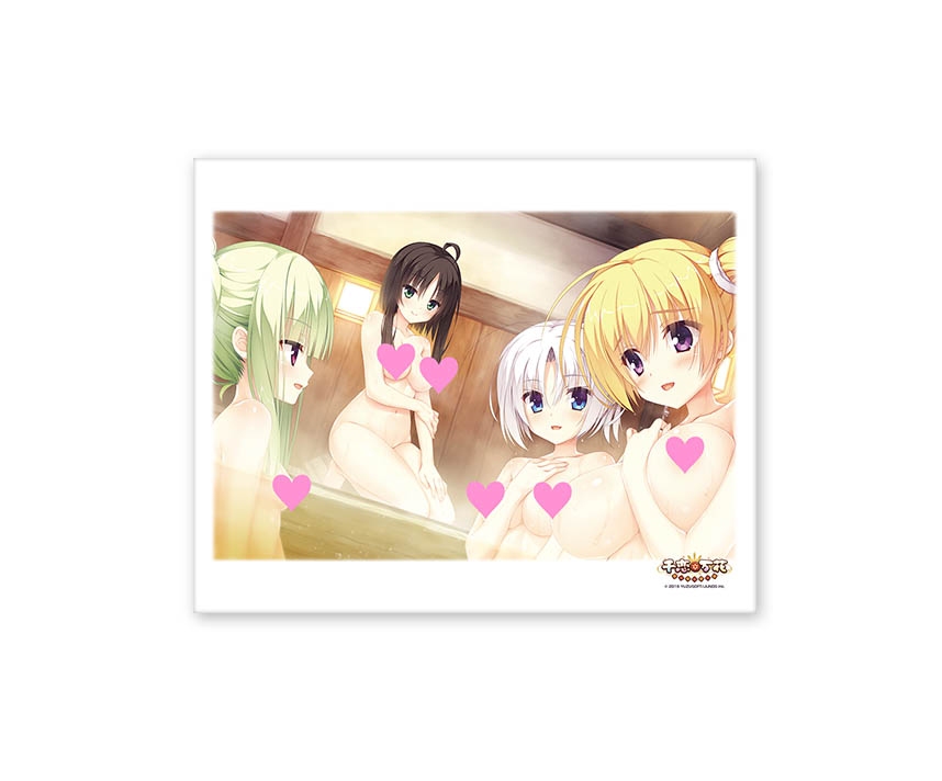 千恋＊万花　キャンバスアート［お風呂］※受注生産