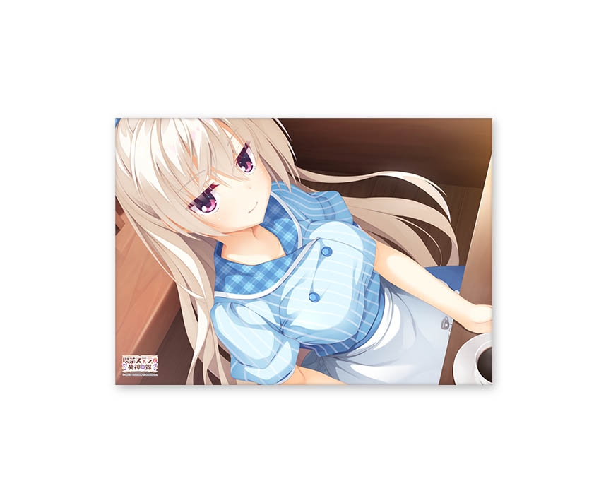喫茶ステラと死神の蝶　B2タペストリー［栞那/珈琲］