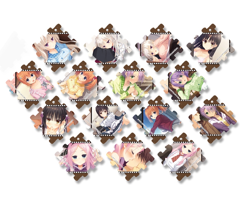 喫茶ステラと死神の蝶　アクリルパズルキーホルダー　10個分（ガチャ10回分）