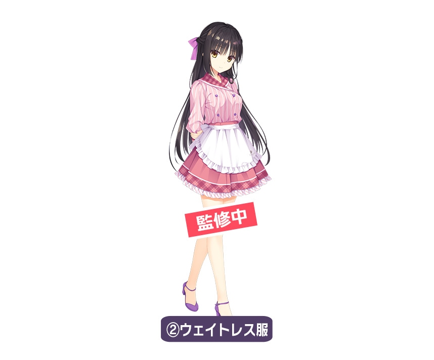 喫茶ステラと死神の蝶　四季ナツメ　特大アクリルパネル[ナツメ/ウェイトレス服]　※2022年1月2日注文締切！必ず下記商品説明をお読み下さい