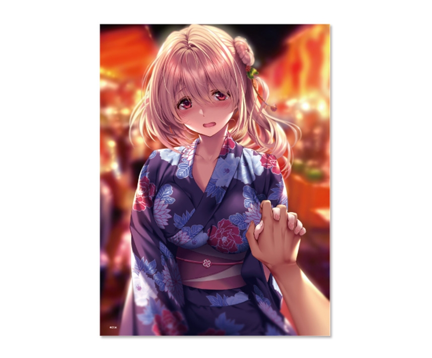 はにかみ彼女 B1タペストリー［紗乃:夏祭りデート］ 