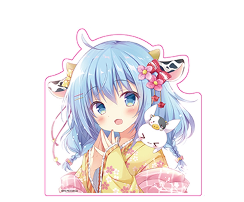 ぴこほし　ダイカットアクリルスタンド「お着物うさだちゃんver」