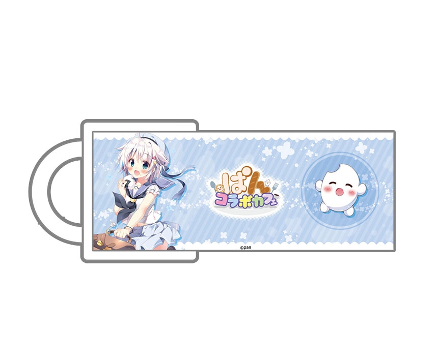 ぱんコラボカフェ　マグカップ「めしお＆めしお」