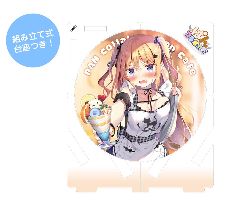 ぱんコラボカフェ アクリルコースター