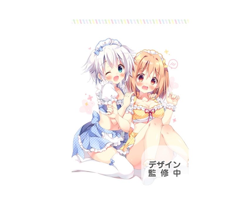 ぱんコラボカフェ 特大タペストリー ［めしお＆みみ］ ※受注生産