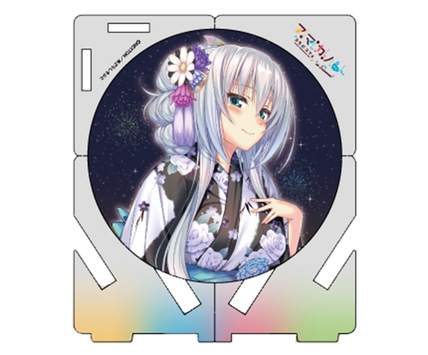 アマカノシリーズ　アクリルコースター　「硯川・ｅ・涙香」