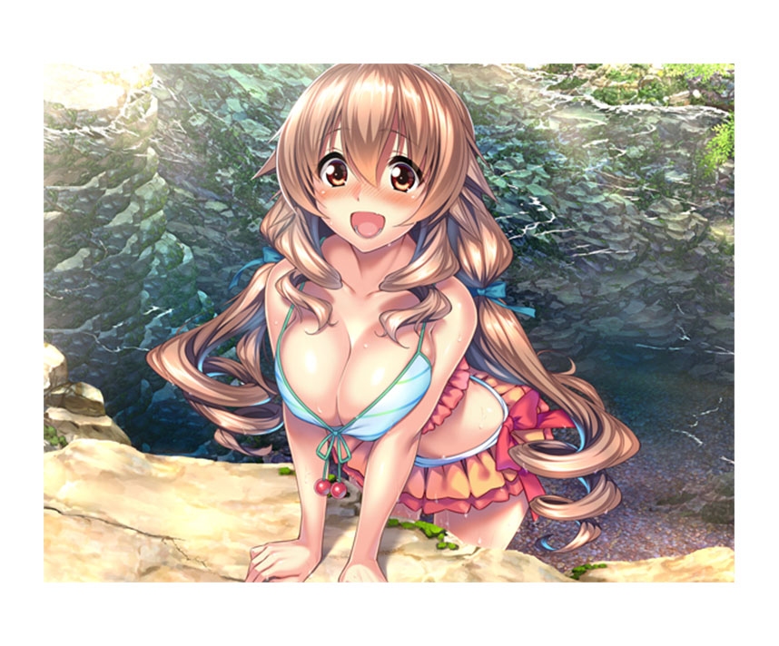 アマカノ＋ B2タペストリー［星川こはる（水着）］