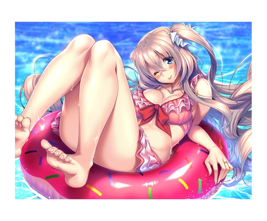 アマカノSS＋ B2タペストリー［沓野奏（水着）］