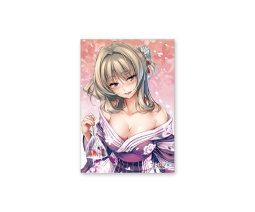 アマカノ＋　B2タペストリー 浴衣イラスト「上林聖」