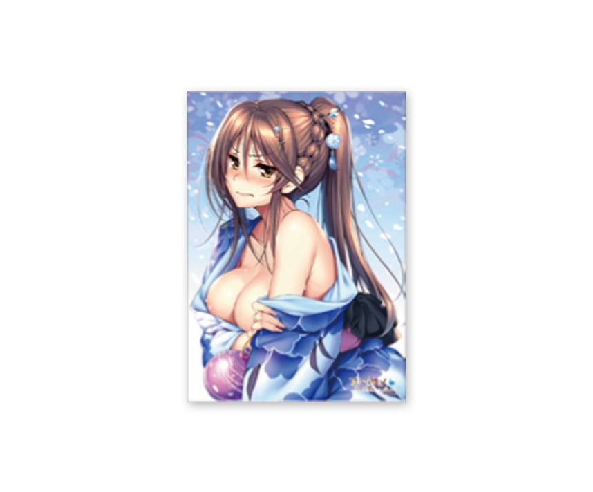 アマカノSS＋　B2タペストリー 浴衣イラスト「一ノ瀬穂波」