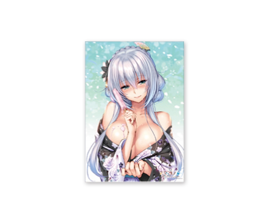 アマカノSS＋　B2タペストリー 浴衣イラスト「硯川・e・涙香」