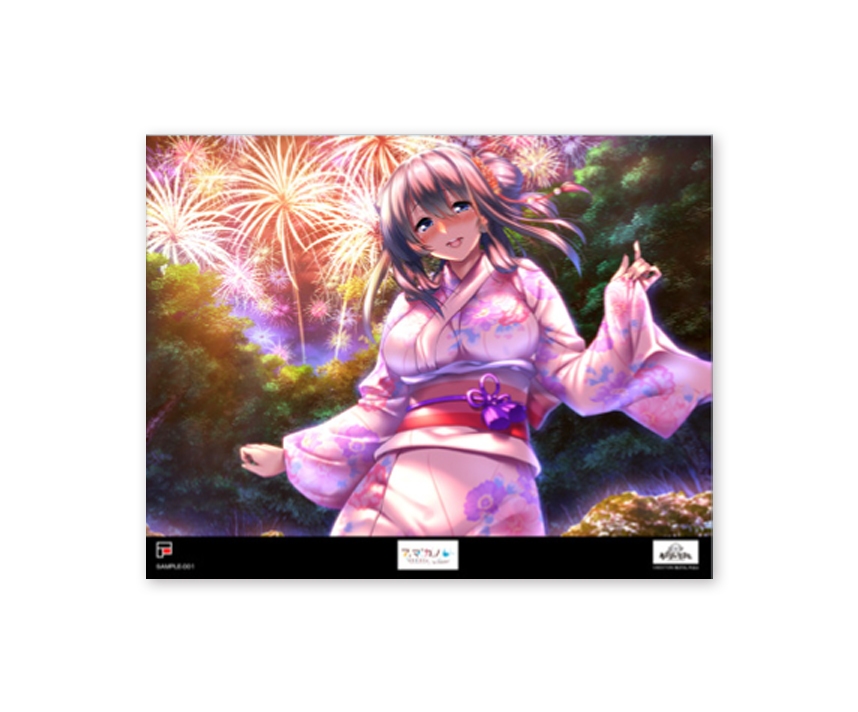 アマカノ＋　メタライズアート「高社紗雪」※受注生産