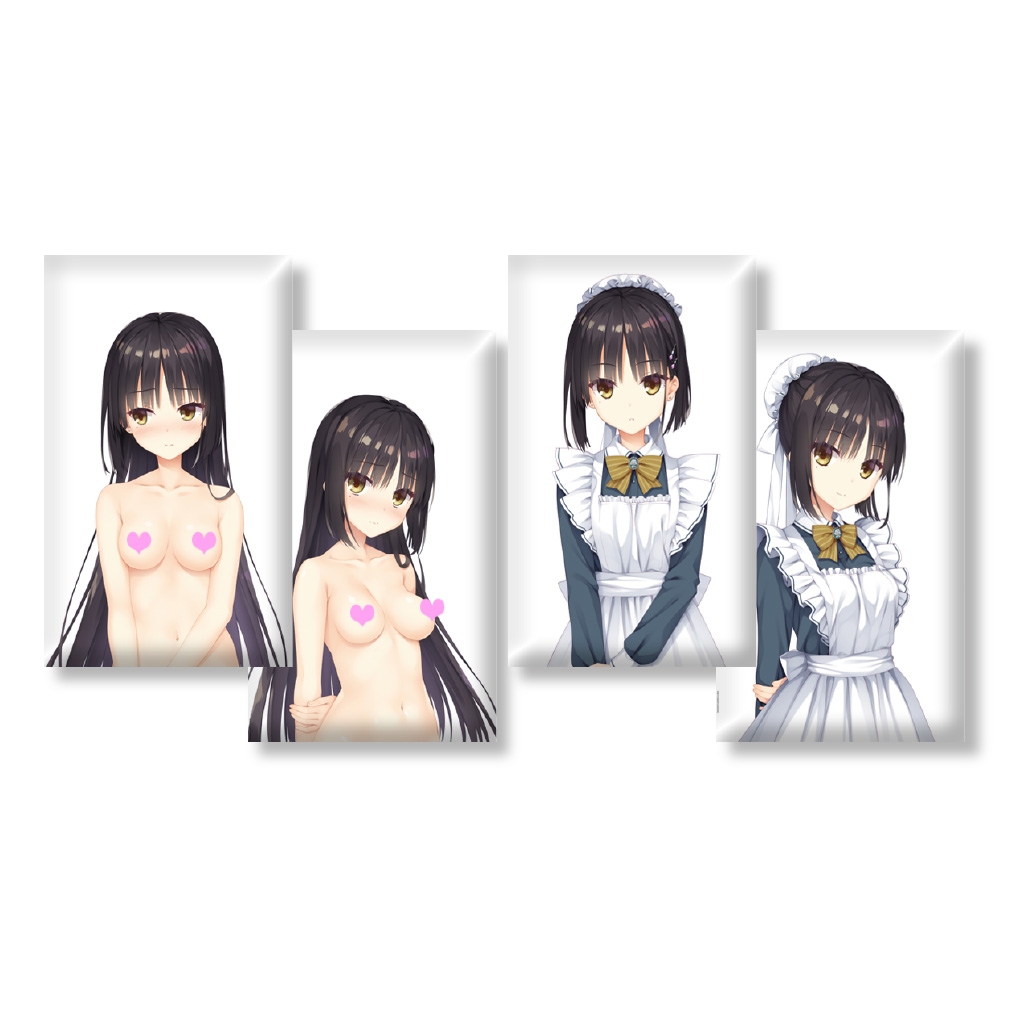 ゆずソフト　着せ替えクッションセット　ナツメ