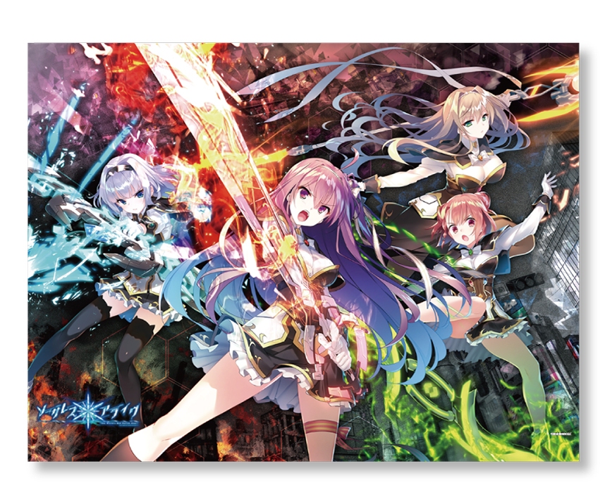 DiGination5thコラボカフェ限定B2タペストリー ソーサレス＊アライヴ！