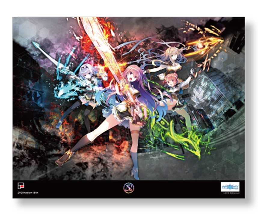 DiGination5thコラボカフェメタライズアート「ソーサレス＊アライヴ！」※受注生産