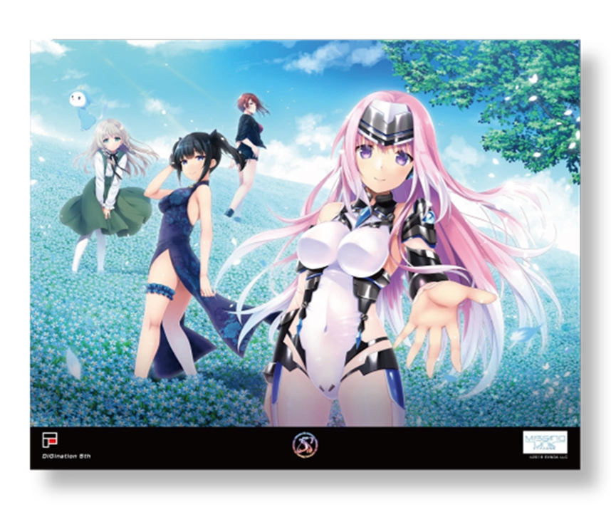 DiGination5thコラボカフェメタライズアート「Missing-X-Link」※受注生産