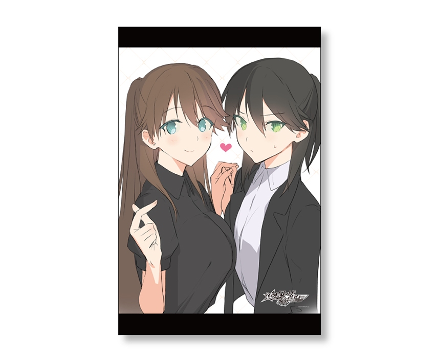 DiGination5thコラボカフェ　流星ワールドアクターBadge&Dagger　B2タペストリー　マスターアップイラスト