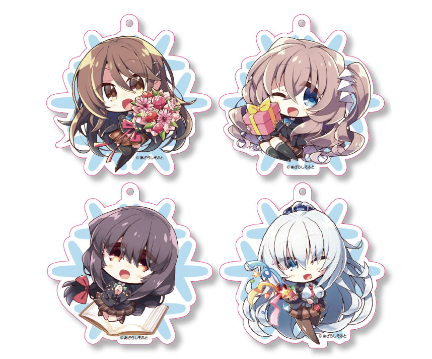 アマカノSS　SDアクリルキーホルダーセット