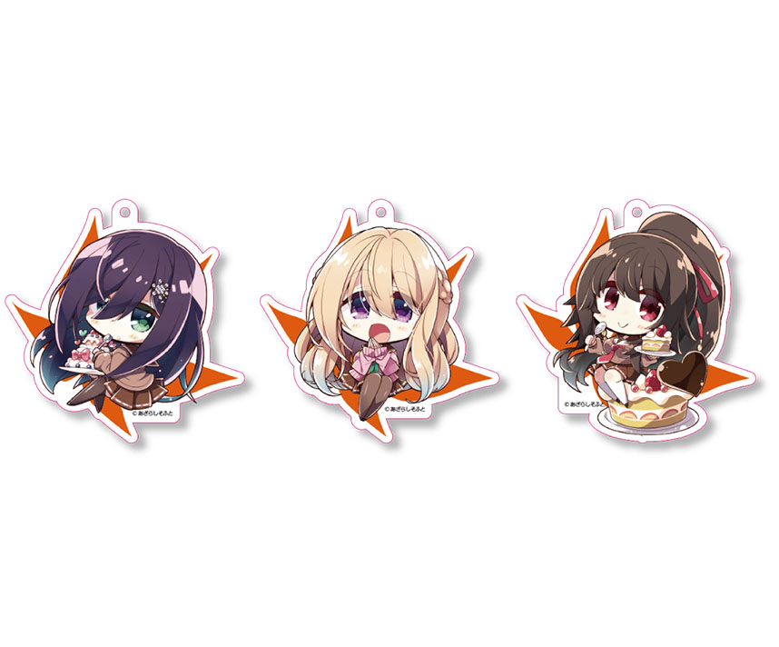 アマカノ2　SDアクリルキーホルダーセット