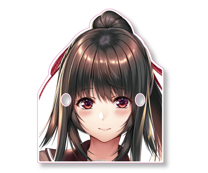 アマカノ2　アクリル眼鏡スタンド　「黒姫結灯」