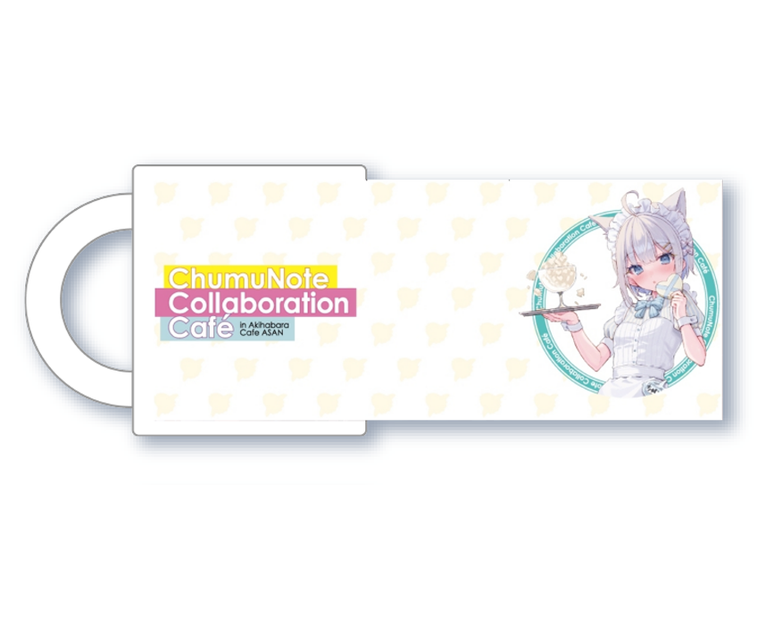 チュムノートラボカフェ限定マグカップ　描き下ろしver.