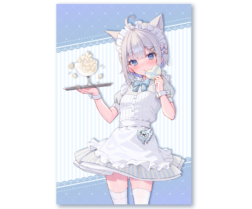 チュムノートコラボカフェ限定描き下ろしB2タペストリー