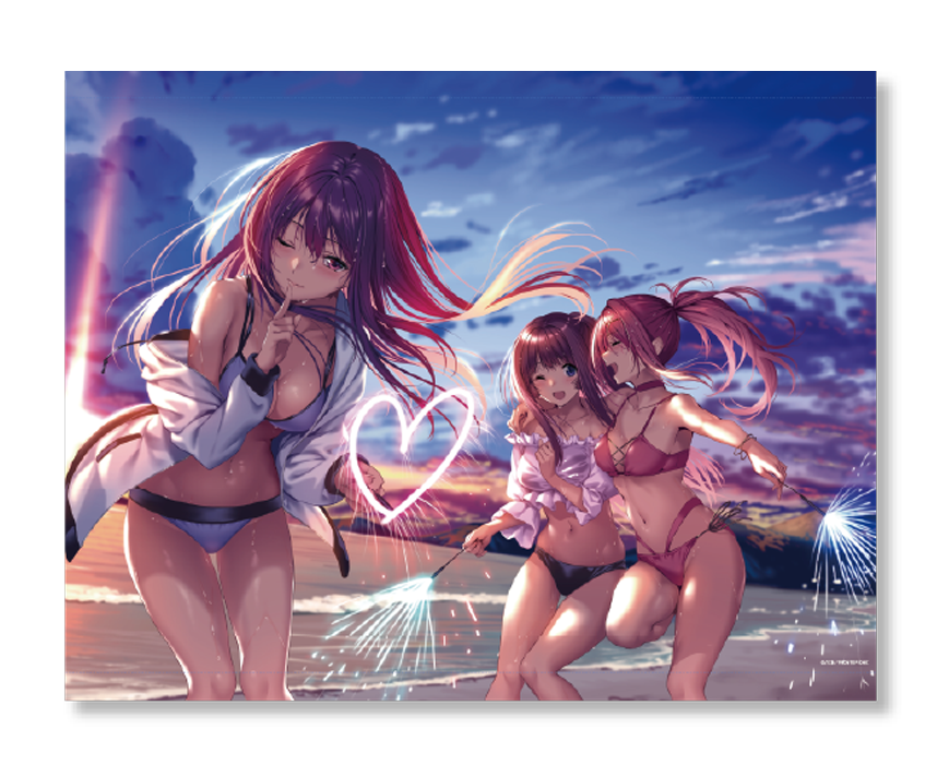 はにかみ、彼女は恋をする~Encore~　限定B1タペストリー　恋華