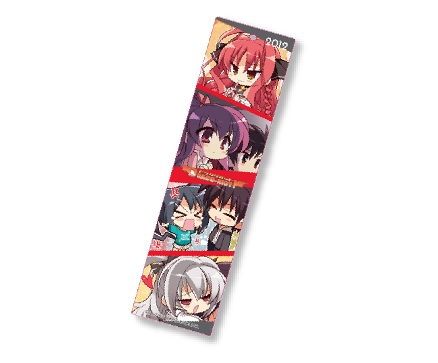 ゆず×こもカフェ限定　コマ割りアクリルキーホルダードラクリオット！