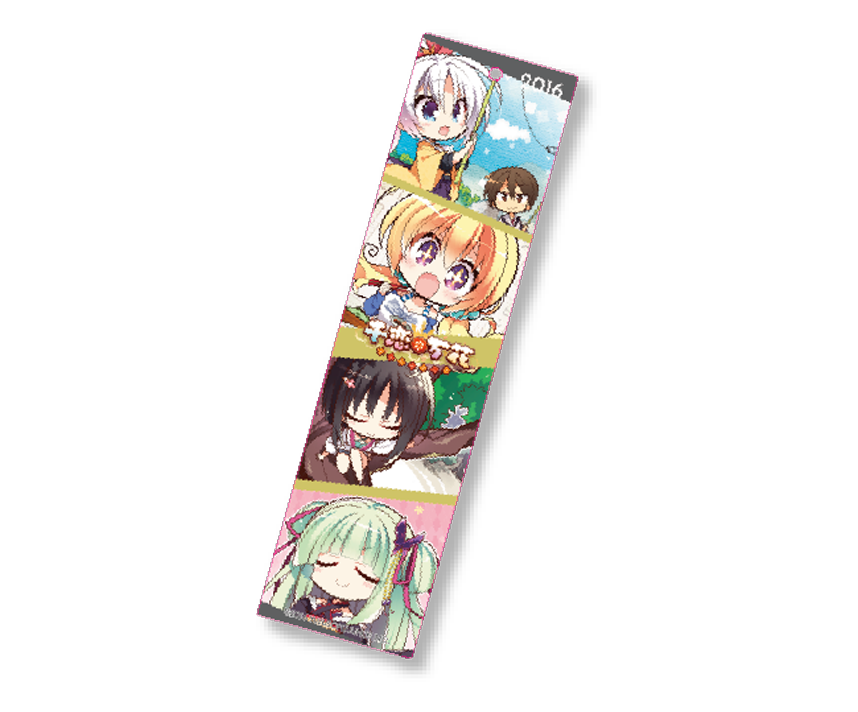 ゆず×こもカフェ限定　コマ割りアクリルキーホルダー千恋＊万花