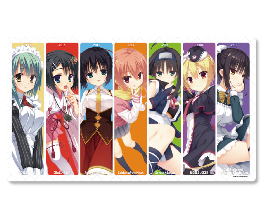ゆず×こもカフェ限定　ラバーマット第2弾