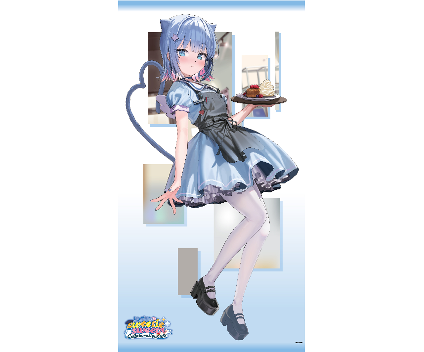 カンザリン　コラボカフェ限定　等身大タペストリー