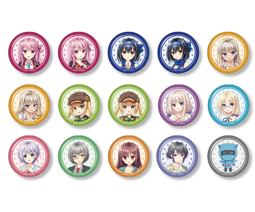 コラボカフェ限定 AMBITIOUS MISSION 缶バッチ
