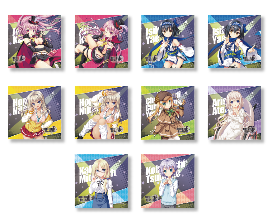 コラボカフェ限定 AMBITIOUS MISSION クリーナークロス
