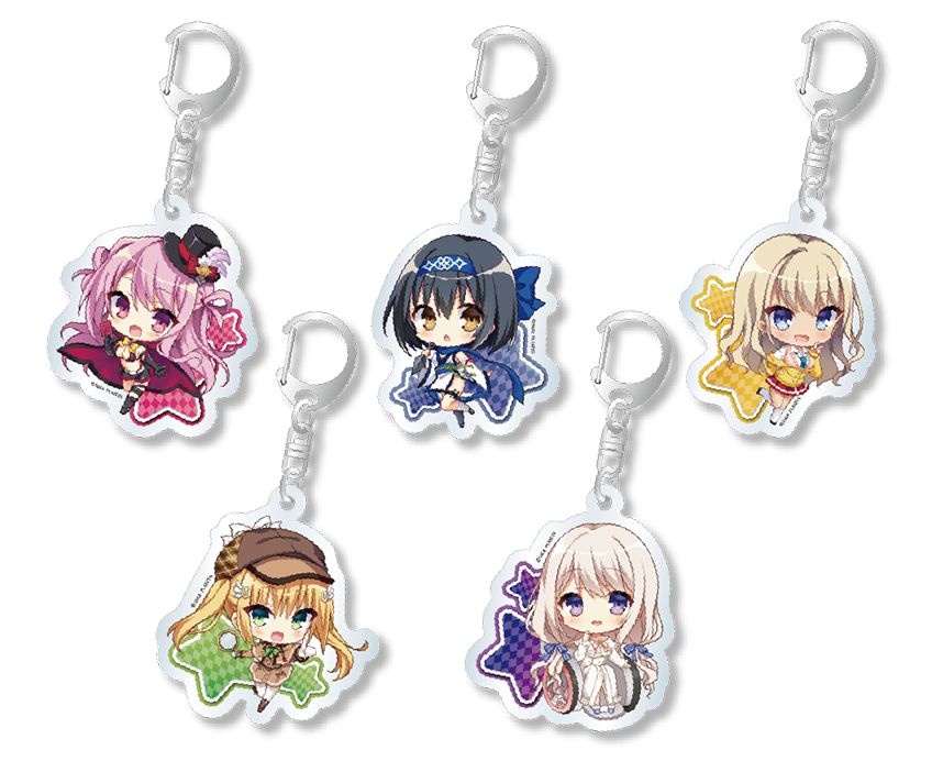 コラボカフェ限定 AMBITIOUS MISSION SDアクリルキーホルダー