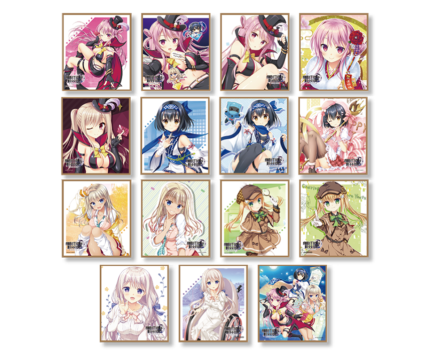 コラボカフェ限定 AMBITIOUS MISSION ミニ色紙