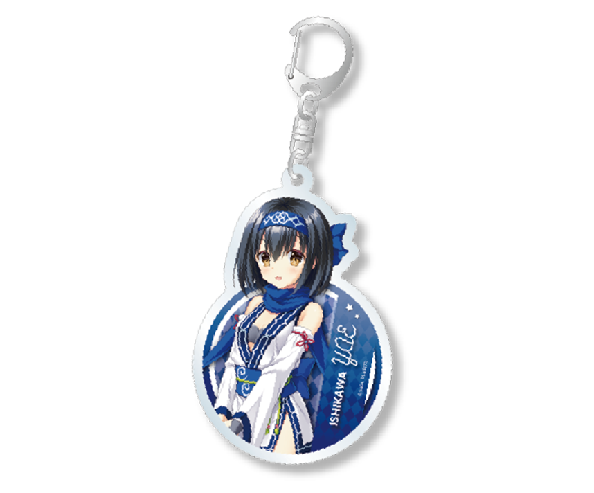 コラボカフェ限定 AMBITIOUS MISSION アクリルキーホルダー　「石川弥栄」