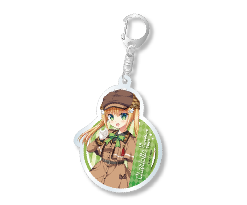 コラボカフェ限定 AMBITIOUS MISSION アクリルキーホルダー　「シャルロット」