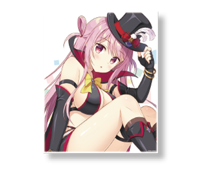 コラボカフェ限定 AMBITIOUS MISSION キャンバスアート　「有瀬かぐやA」