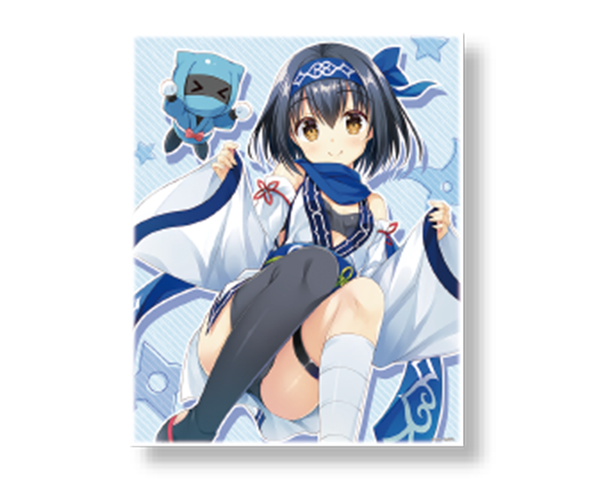 コラボカフェ限定 AMBITIOUS MISSION キャンバスアート　「石川弥栄A」