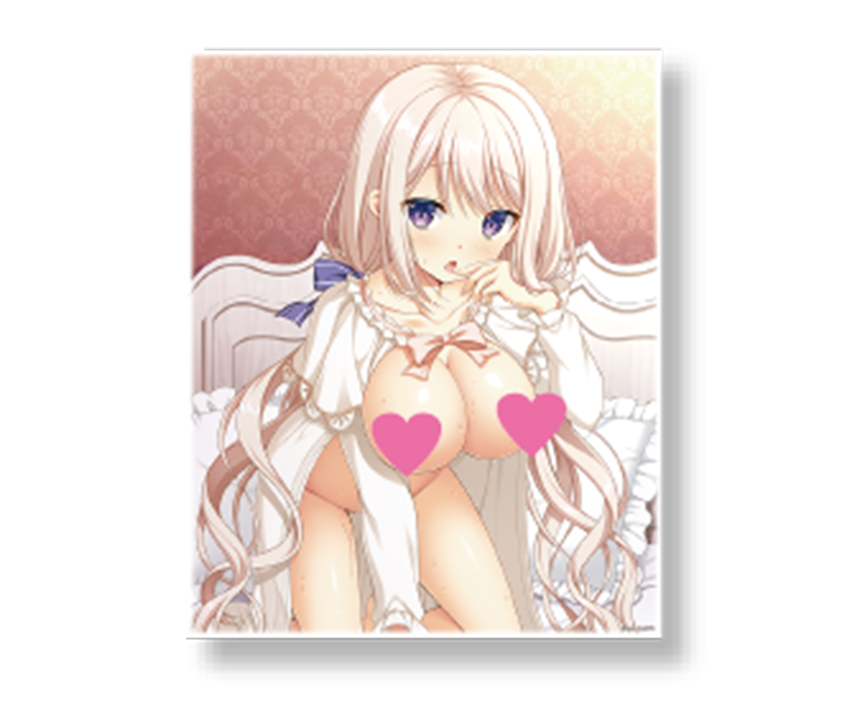 コラボカフェ限定 AMBITIOUS MISSION キャンバスアート　「有瀬あてなB」