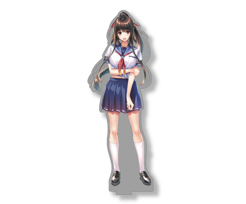 アマカノ２＋コラボカフェ限定　アクリルスタンド：黒姫結灯