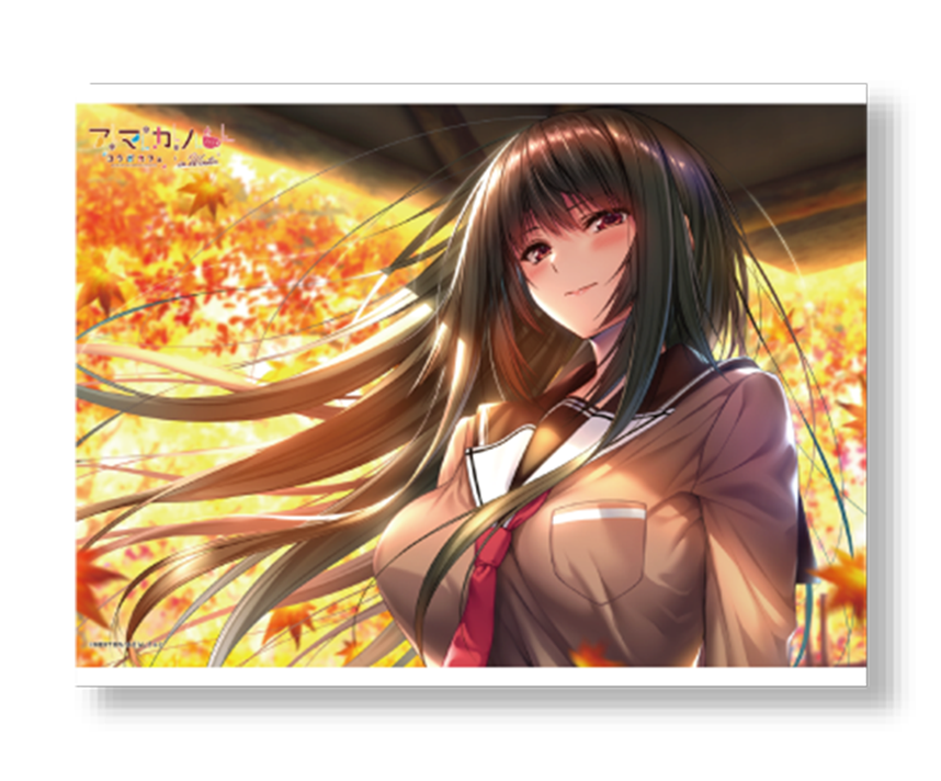 アマカノ２＋コラボカフェ限定　アマカノ２シチュエーションB2タペストリー：黒姫結灯【B】