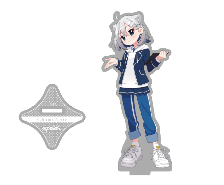 エプレ　コラボカフェ限定　描き下ろしアクリルスタンド：ChumuNote