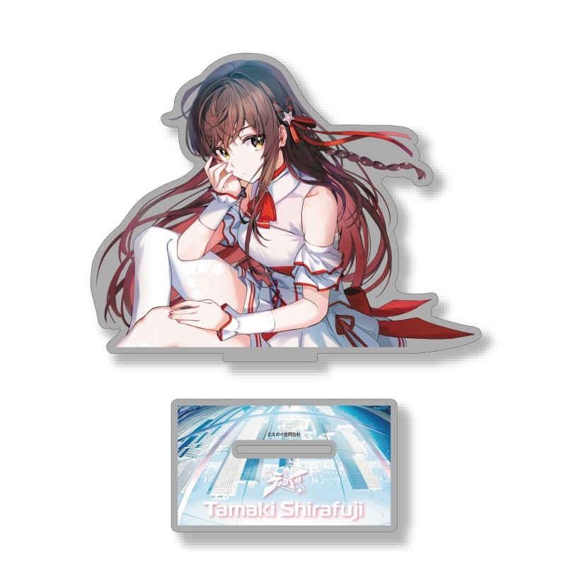 喫茶エノグ第4期　コラボカフェ限定　ダイカットアクリルスタンド：白藤環
