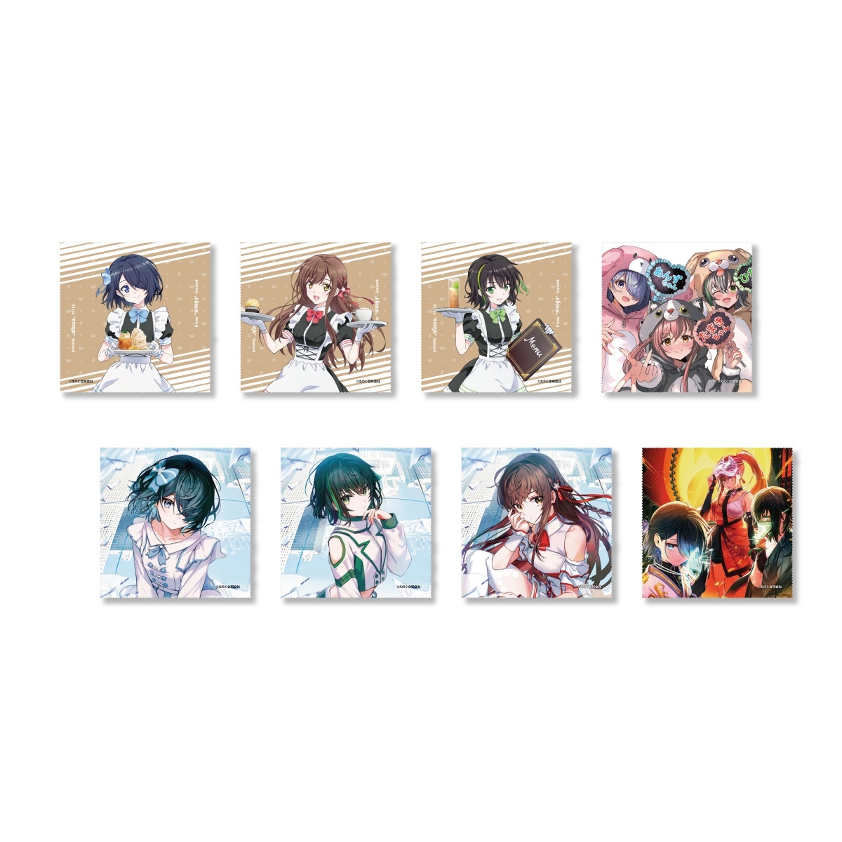 喫茶エノグ第4期　コラボカフェ限定　クリーナークロス