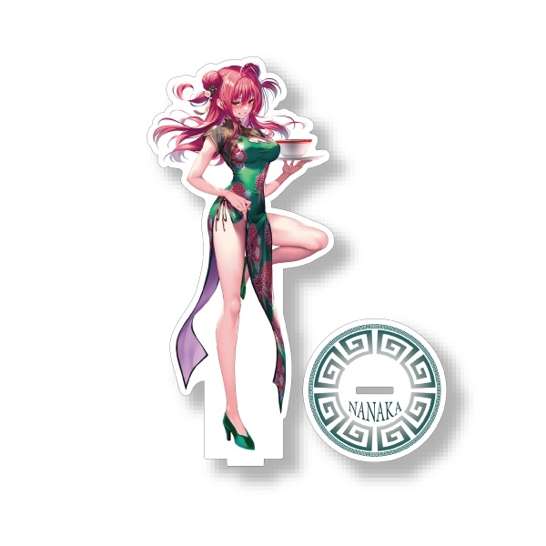 はにかみチャイナカフェ限定　アクリルスタンド：火ノ浦 奈々花