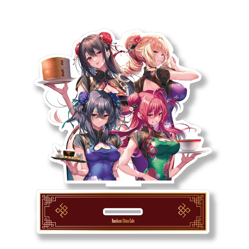 はにかみチャイナカフェ限定　シチュエーションアクリルスタンド
