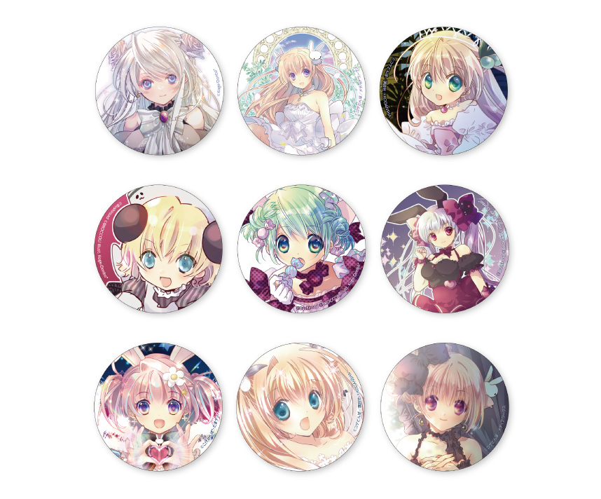 こげこげてんin東京 コラボ限定　缶バッジA