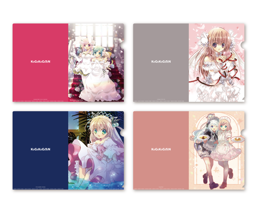 こげこげてんin東京 コラボ限定　クリアファイル4種セット