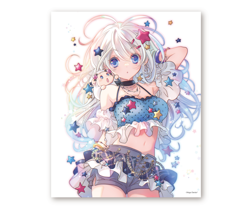 こげこげてんin東京 コラボ限定　キャンバスアート　さいつよ